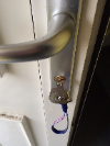 Euro Cylinder Lock in a Upvc Door Fitted by Lockforce Locksmith In Grimsby